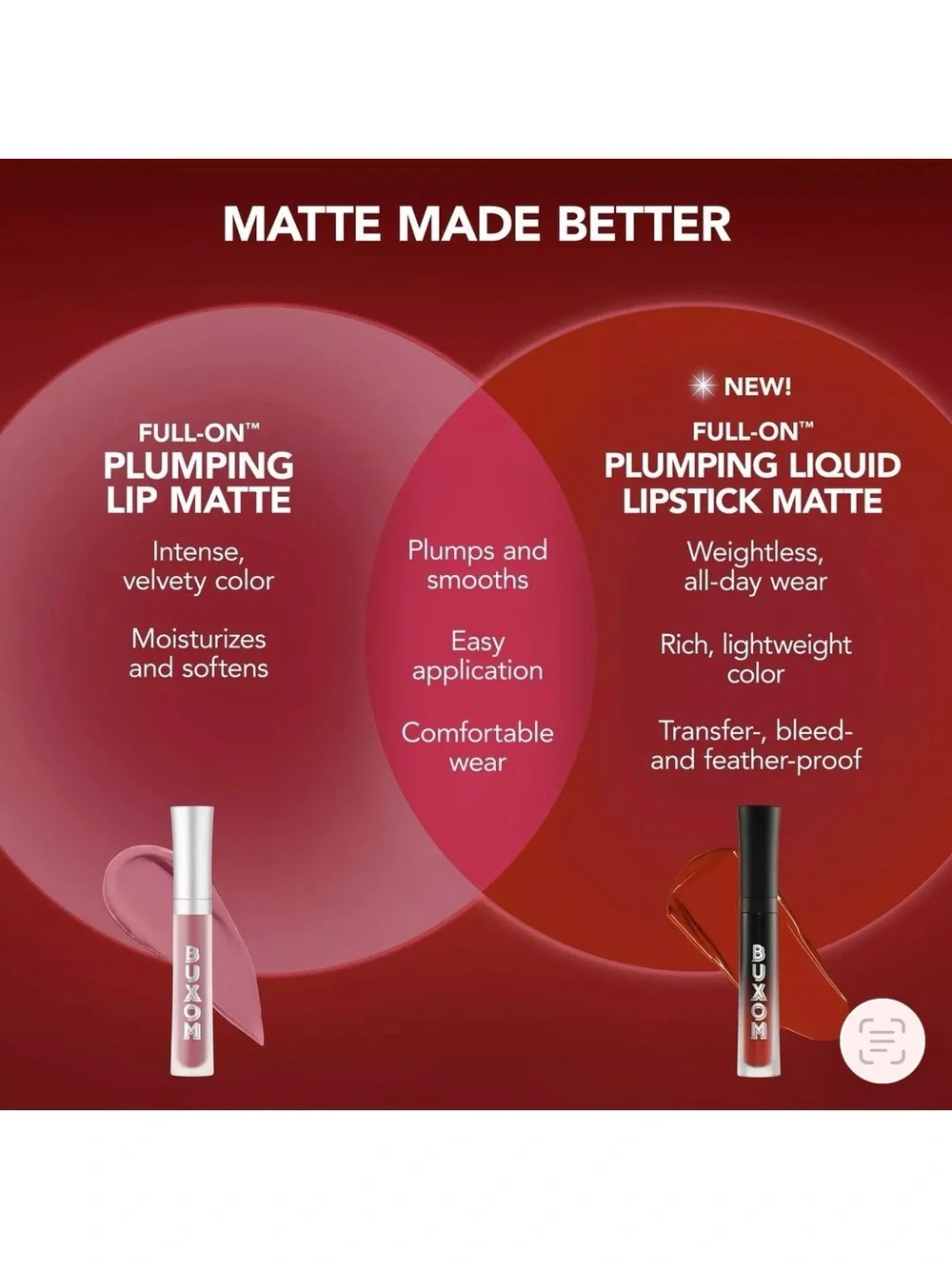 Buxom Angel Baby Full On Plumping Matte Liquid Lipstick